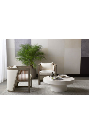   Modern European furniture - Black Concrete Indoor/Outdoor Coffee Table - www.oroa.com | Oroa.com