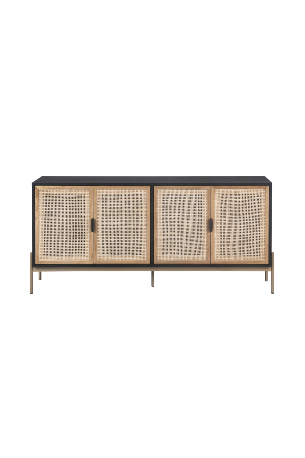   Modern European furniture - Natural Rattan 4-Door Sideboard  - www.oroa.com | Oroa.com