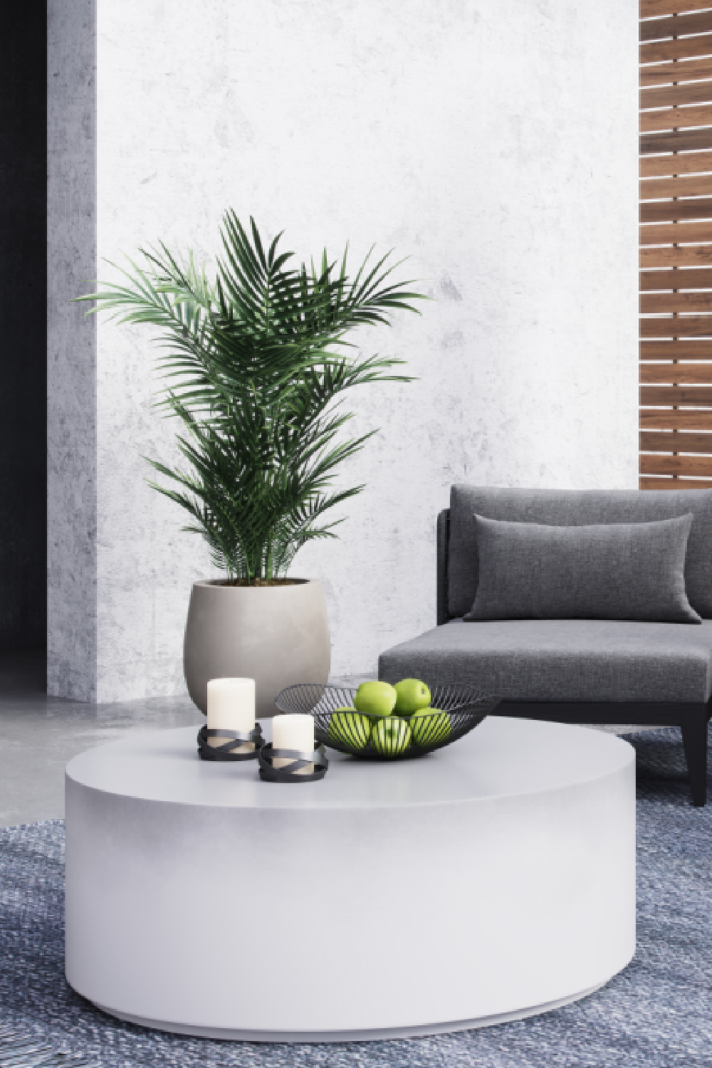   Modern European furniture - Minimalist Concrete Outdoor Coffee Table - www.oroa.com | Oroa.com