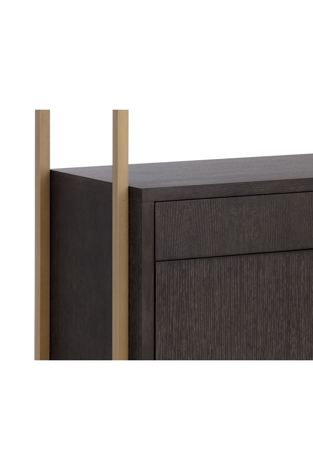   Brown Solid Oak Bookcase Modern European furniture - - www.oroa.com | Oroa.com