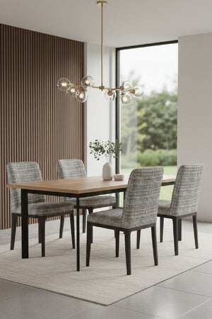   Modern European furniture - Minimalist Upholstered Dining Chair - www.oroa.com | Oroa.com