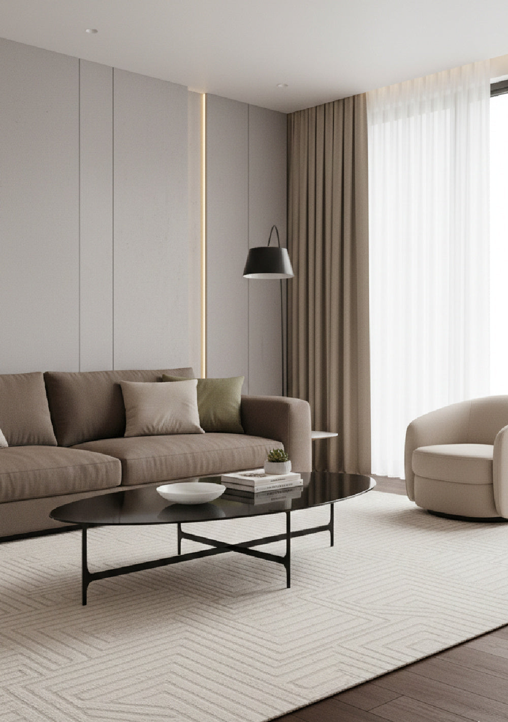   Modern European furniture - Black Glass Coffee Table - www.oroa.com | Oroa.com