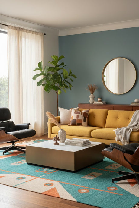   Modern European furniture - Gold Framed Square Coffee Table - www.oroa.com | Oroa.com