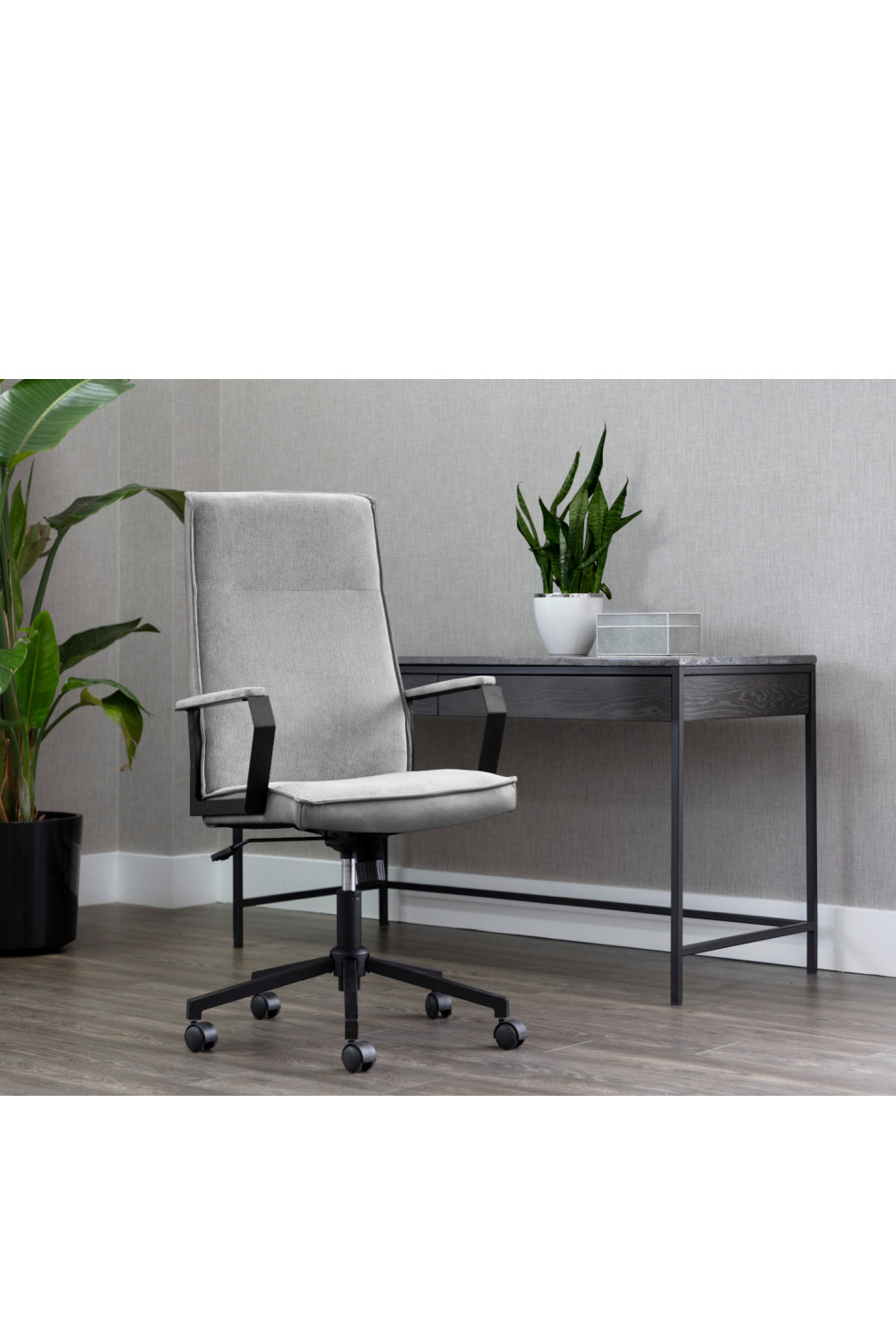   Modern European furniture - Gray High-Back Office Chair - www.oroa.com | Oroa.com