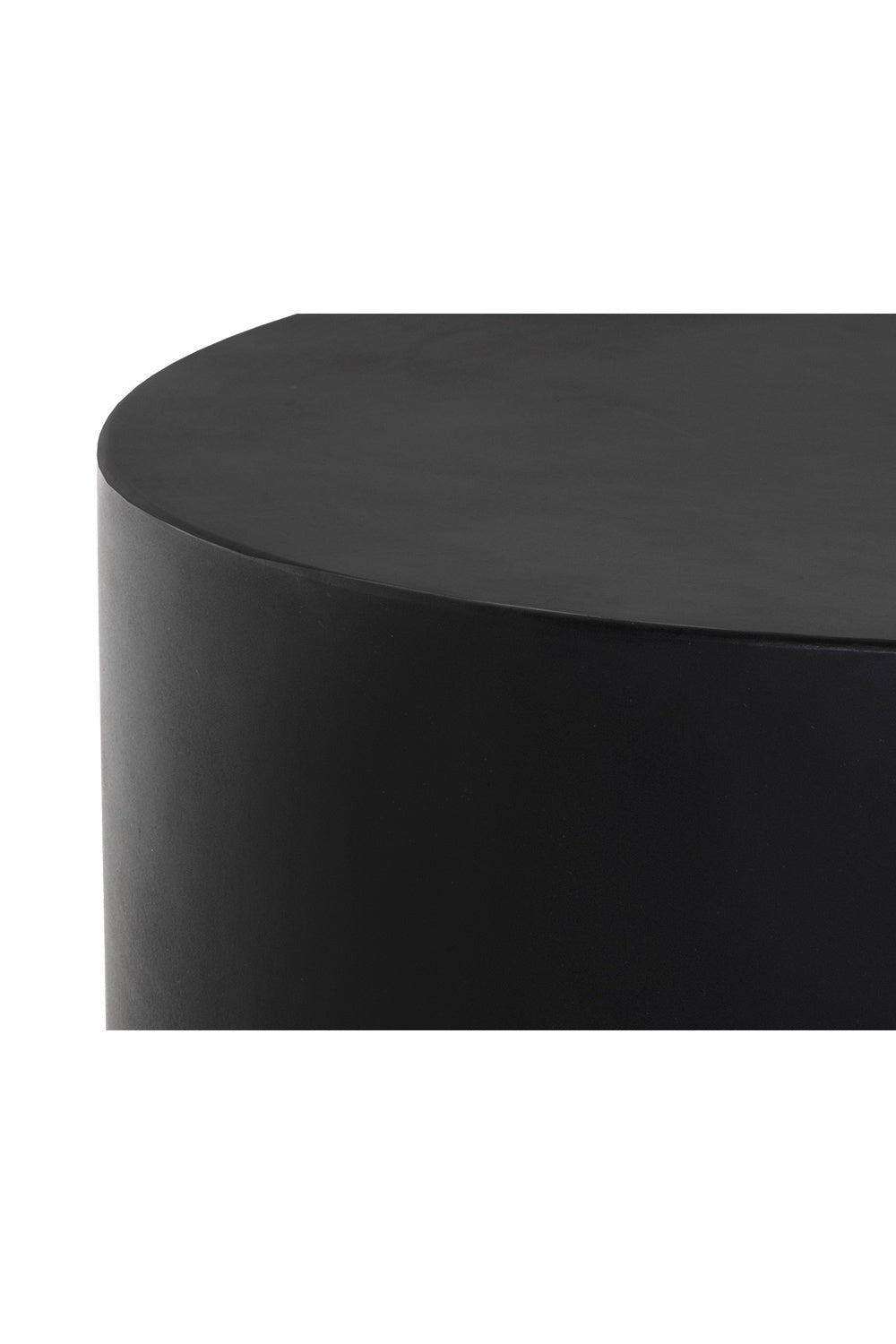   Modern European furniture - Black Cylindrical Indoor/Outdoor Coffee Table - www.oroa.com | Oroa.com