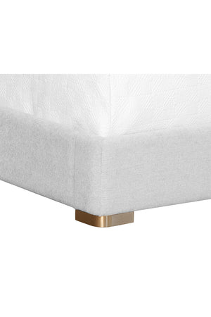   Modern European furniture - Tufted Headboard King Bed - www.oroa.com | Oroa.com
