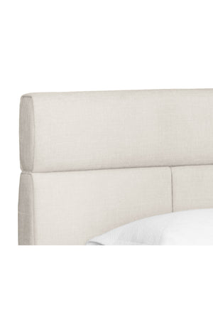   Modern European furniture - Tufted Cream King Bed - www.oroa.com | Oroa.com