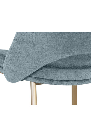   Modern European furniture - Blue Cutout-Back Counter Stool - www.oroa.com | Oroa.com