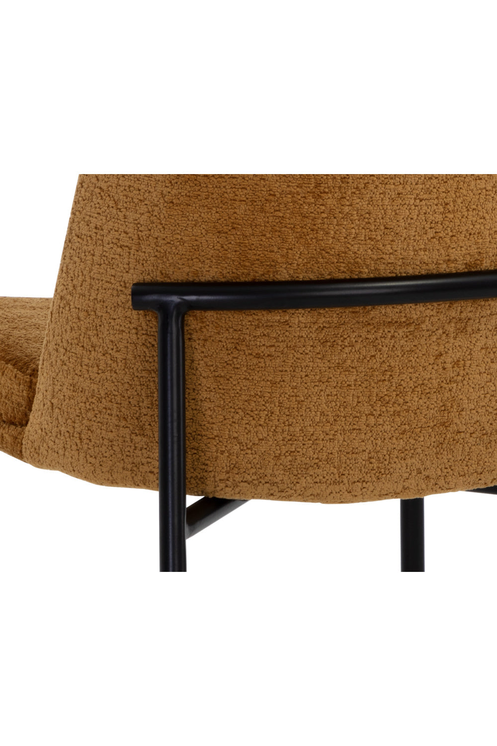   Modern European furniture - Brown Fabric Dining Chairs (2) - www.oroa.com | Oroa.com