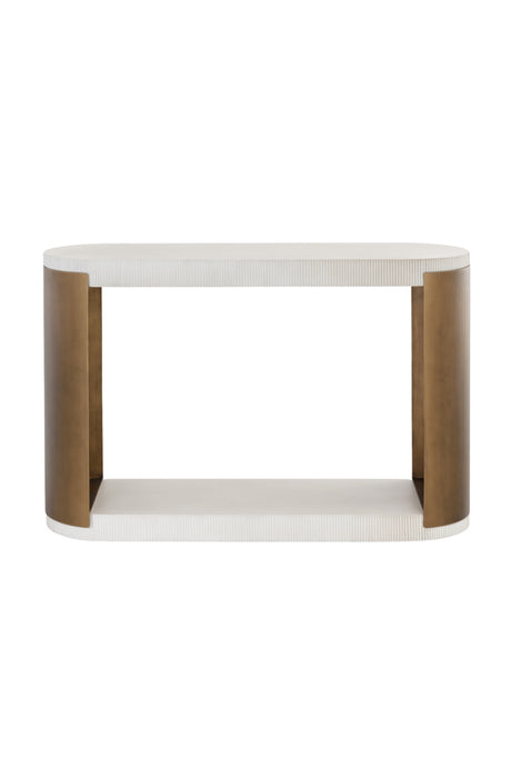   Modern European furniture - White Concrete Console Table - www.oroa.com | Oroa.com