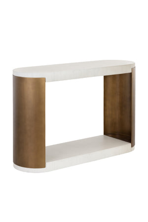   Modern European furniture - White Concrete Console Table - www.oroa.com | Oroa.com