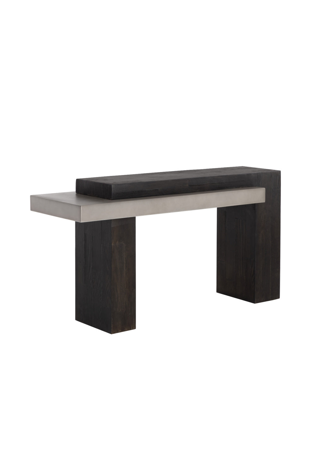   Modern European furniture - Rectangular Timber-Effect Indoor/Outdoor Console Table - www.oroa.com | Oroa.com