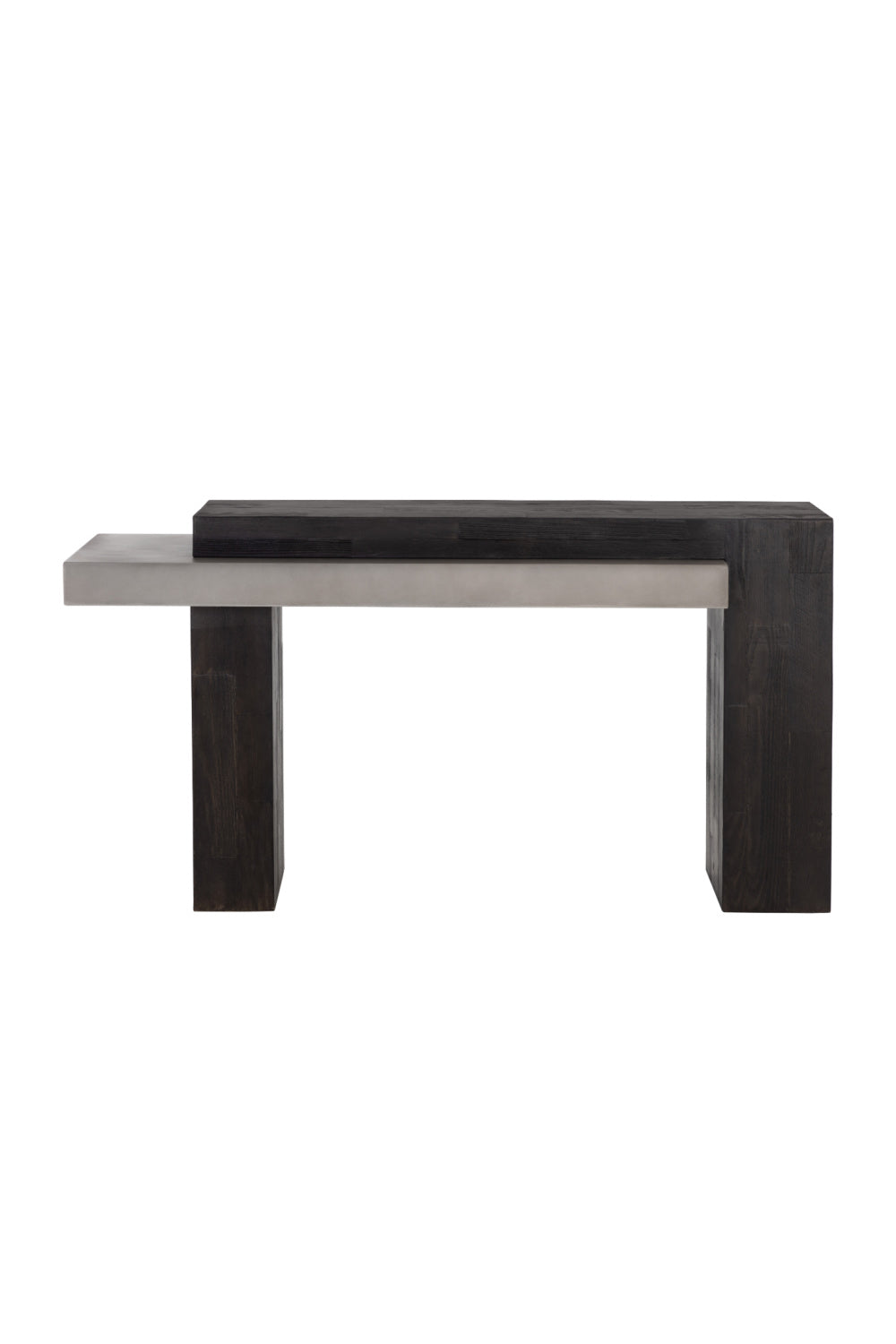   Modern European furniture - Rectangular Timber-Effect Indoor/Outdoor Console Table - www.oroa.com | Oroa.com