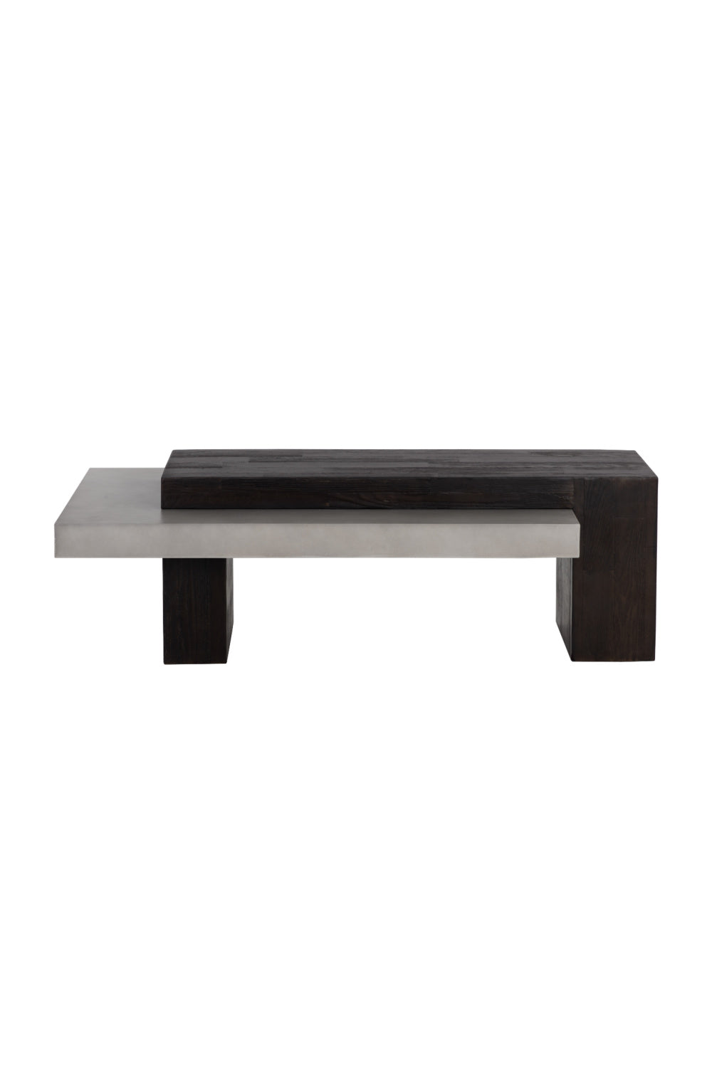   Modern European furniture - Rectangular Timber-Effect Indoor/Outdoor Coffee Table - www.oroa.com | Oroa.com