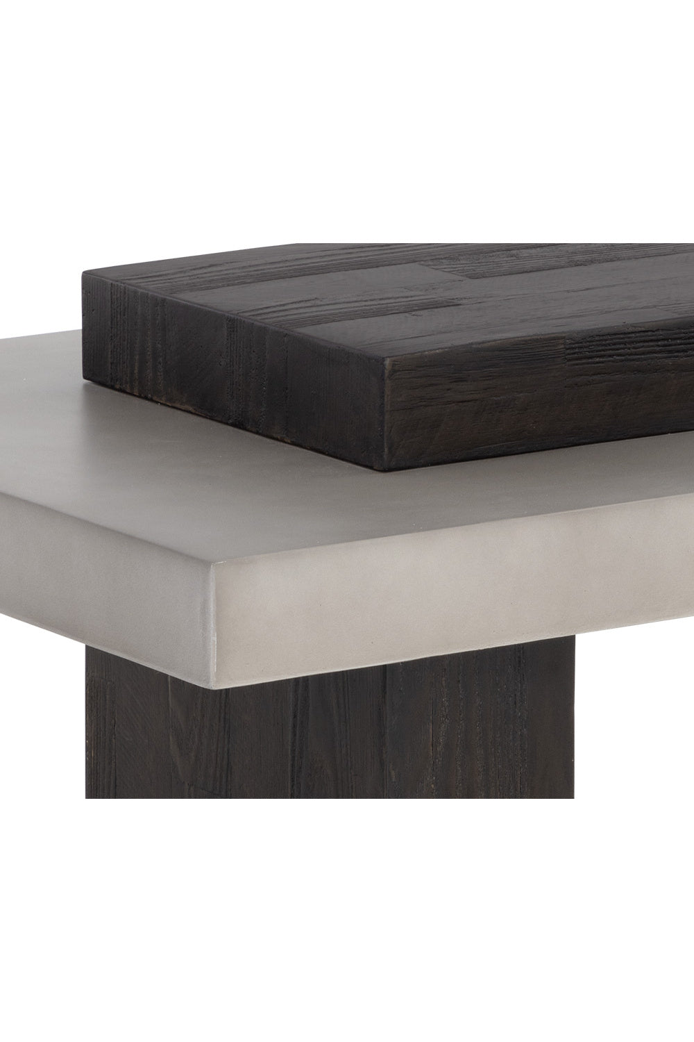   Modern European furniture - Rectangular Timber-Effect Indoor/Outdoor Coffee Table - www.oroa.com | Oroa.com