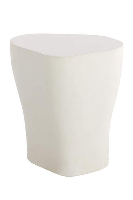   Modern European furniture - White Freeform Outdoor End Table L - www.oroa.com | Oroa.com