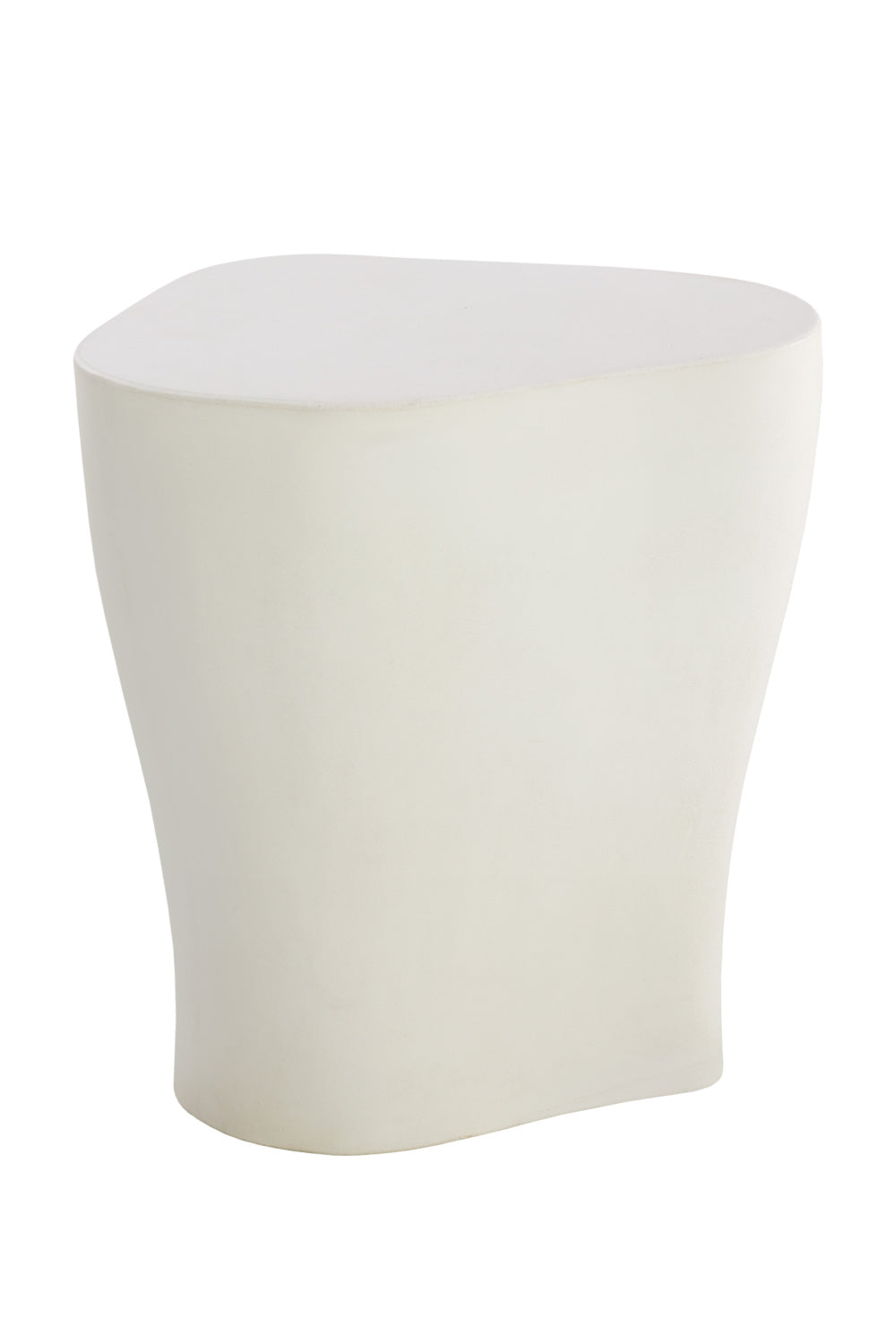   Modern European furniture - White Freeform Outdoor End Table L - www.oroa.com | Oroa.com