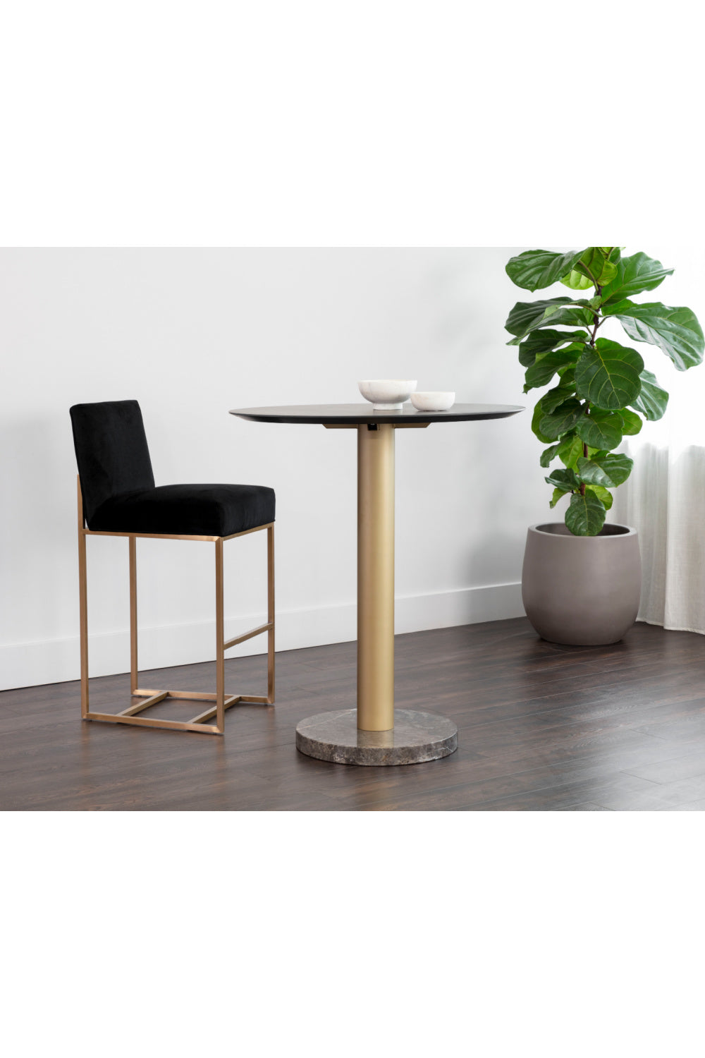   Modern European furniture - Gray Oak Bar Table - www.oroa.com | Oroa.com