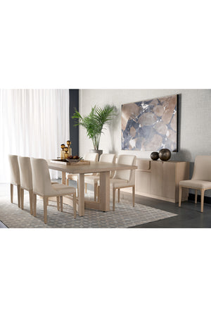   Modern European furniture - Light Washed Oak Dining Table  - www.oroa.com | Oroa.com