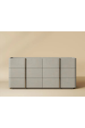   Modern European furniture - Leather-Look 6-Drawer Dresser - www.oroa.com | Oroa.com