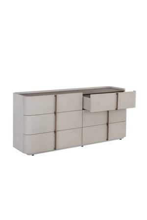   Modern European furniture - Leather-Look 6-Drawer Dresser - www.oroa.com | Oroa.com