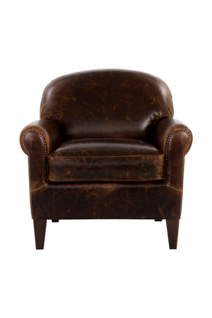   Modern European furniture - Sculpted Leather Lounge Chair - www.oroa.com | Oroa.com