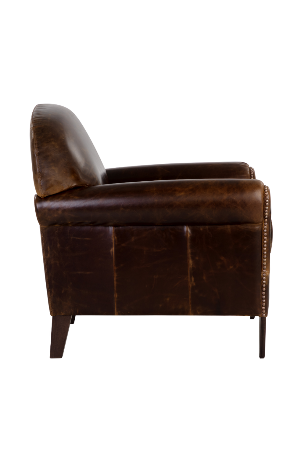   Modern European furniture - Sculpted Leather Lounge Chair - www.oroa.com | Oroa.com