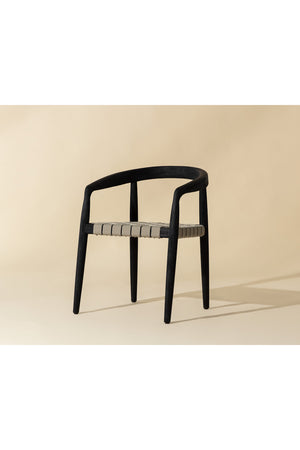   Modern European furniture - Woven Seat Indoor/Outdoor Dining Chair - www.oroa.com | Oroa.com
