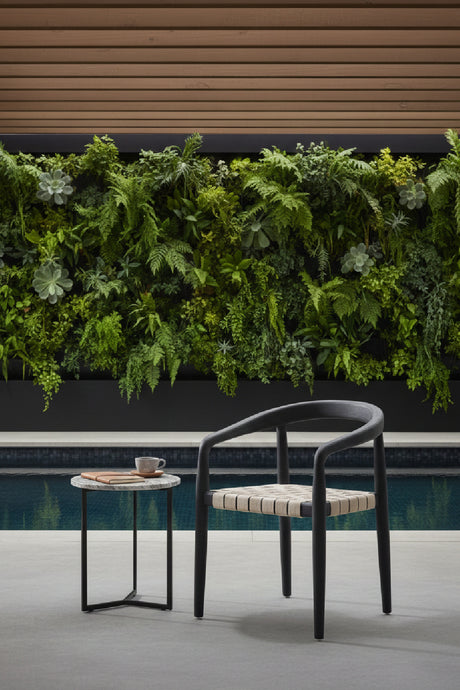   Modern European furniture - Woven Seat Indoor/Outdoor Dining Chair - www.oroa.com | Oroa.com