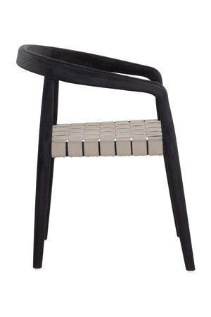   Modern European furniture - Woven Seat Indoor/Outdoor Dining Chair - www.oroa.com | Oroa.com