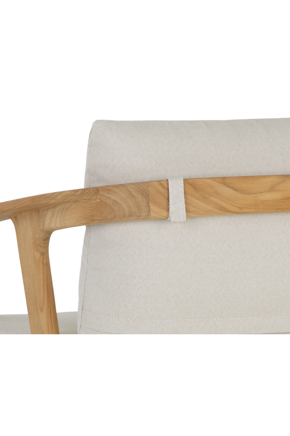   Modern European furniture - Cream Padded Outdoor Dining Chair - www.oroa.com | Oroa.com