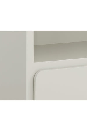  Modern European furniture - Rectangular Cream Bedside Table - www.oroa.com | Oroa.com