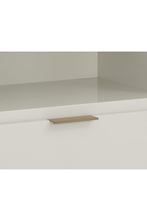   Modern European furniture - Rectangular Cream Bedside Table - www.oroa.com | Oroa.com
