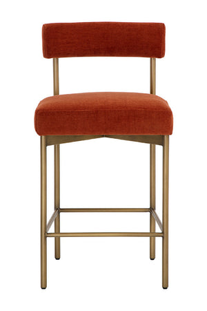   Modern European furniture - Low Back Fabric Counter Stool - www.oroa.com | Oroa.com