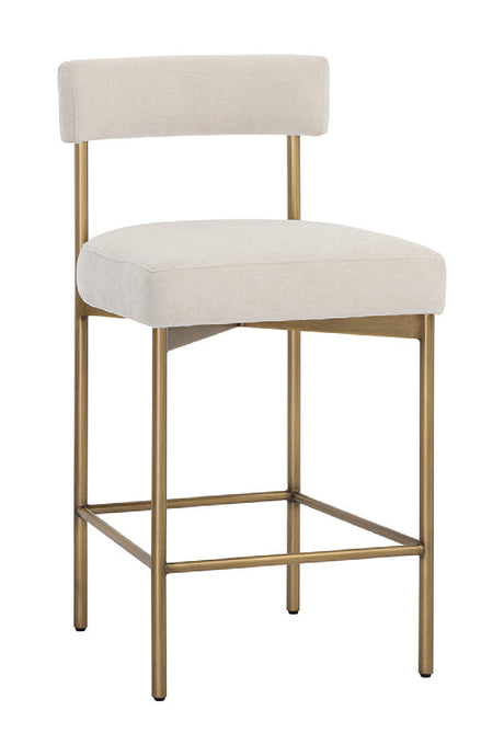   Modern European furniture - Low Back Fabric Counter Stool - www.oroa.com | Oroa.com