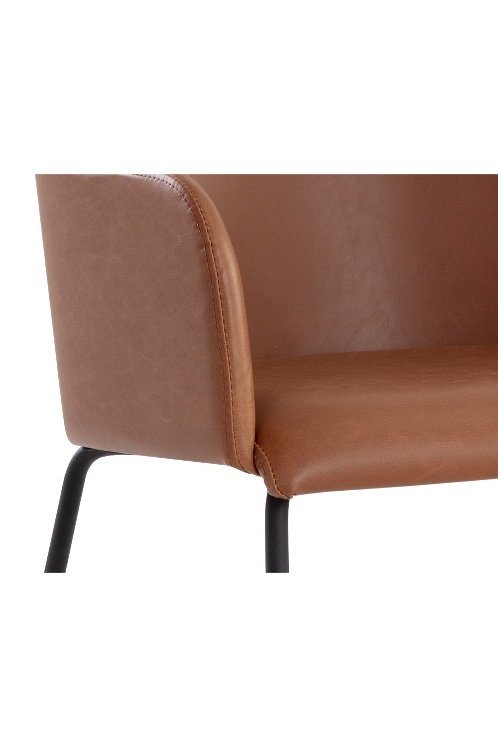   Modern European furniture - Leather Look Dining Armchair - www.oroa.com | Oroa.com