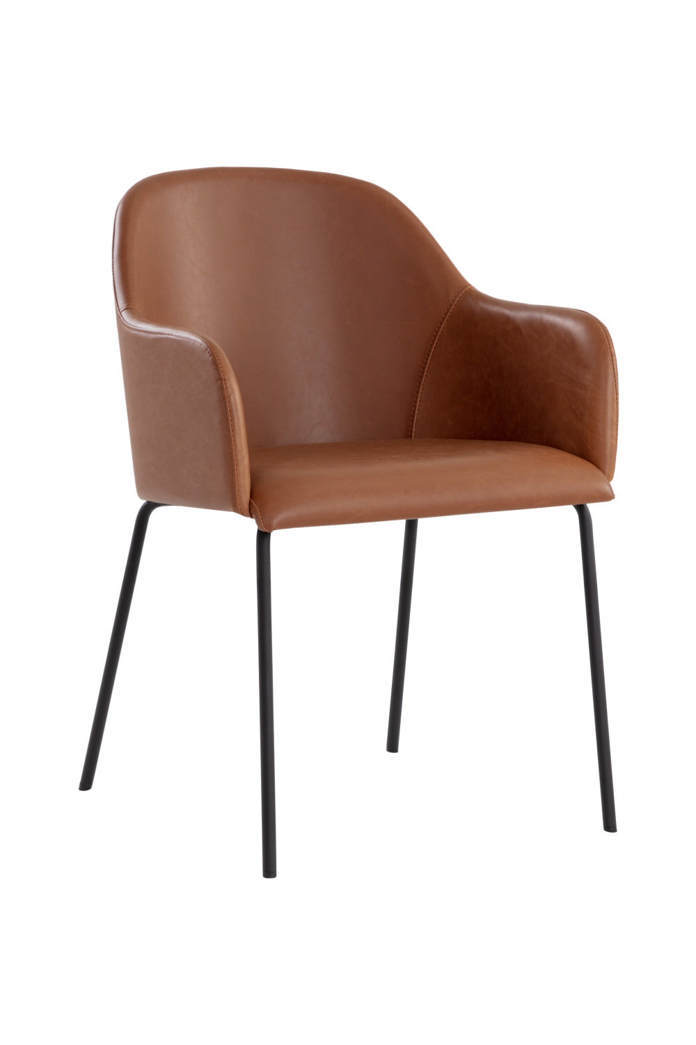   Modern European furniture - Leather Look Dining Armchair - www.oroa.com | Oroa.com