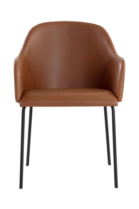   Modern European furniture - Leather Look Dining Armchair - www.oroa.com | Oroa.com