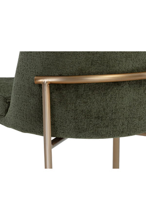   Modern European furniture - Green Fabric Dining Chairs (2) - www.oroa.com | Oroa.com