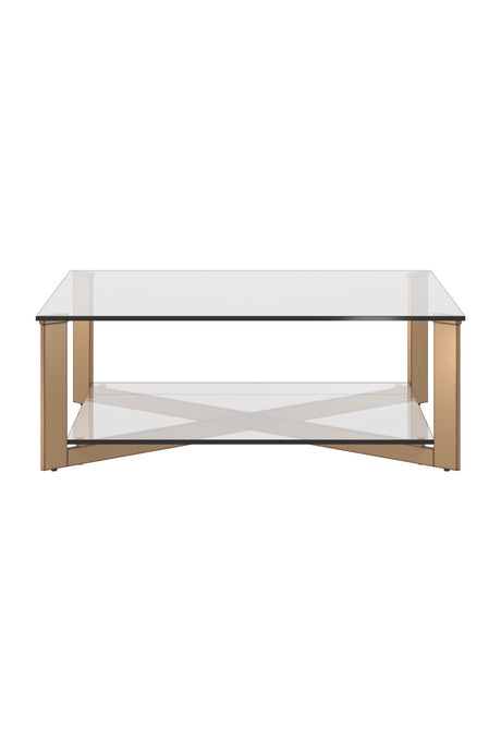   Modern European furniture - Square Glass Coffee Table - www.oroa.com | Oroa.com