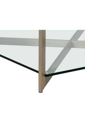  Modern European furniture - Square Glass Coffee Table - www.oroa.com | Oroa.com
