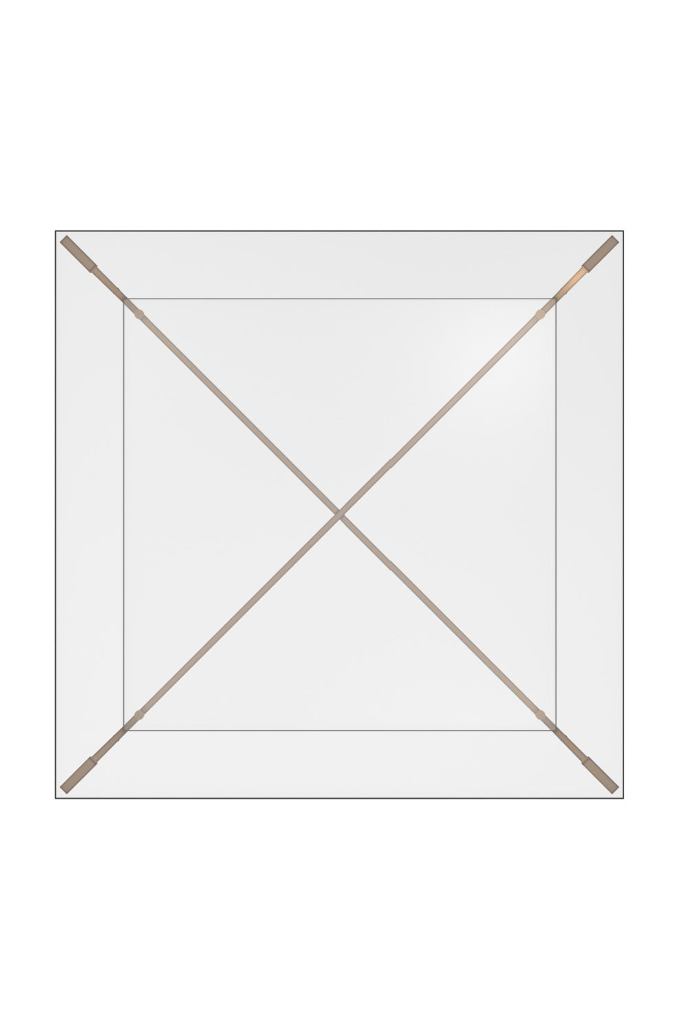   Modern European furniture - Square Glass Coffee Table - www.oroa.com | Oroa.com