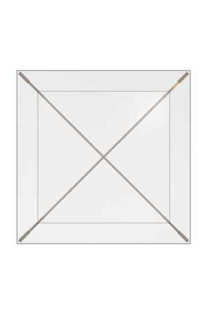   Modern European furniture - Square Glass Coffee Table - www.oroa.com | Oroa.com