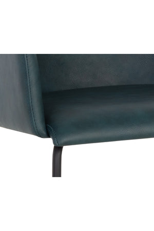   Modern European furniture - Leather Look Dining Armchair - www.oroa.com | Oroa.com
