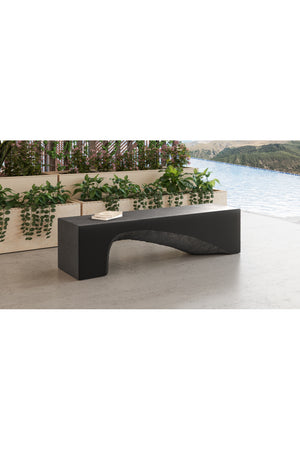   Modern European furniture - Textured Concrete Bench - www.oroa.com | Oroa.com