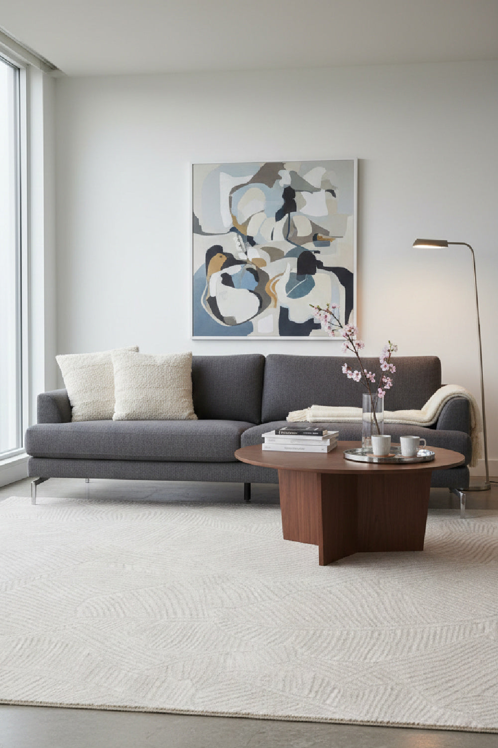   Modern European furniture - Viscose & Wool Hand-Tufted Area Rug - www.oroa.com | Oroa.com