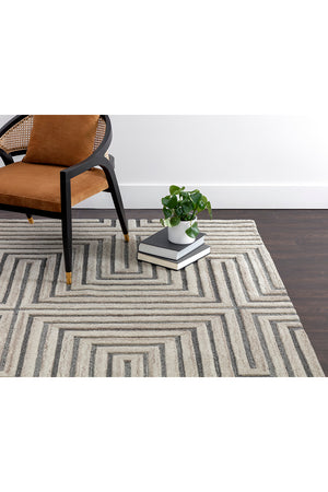   Modern European furniture - Hand-Tufted Beige Area Rug - www.oroa.com | Oroa.com