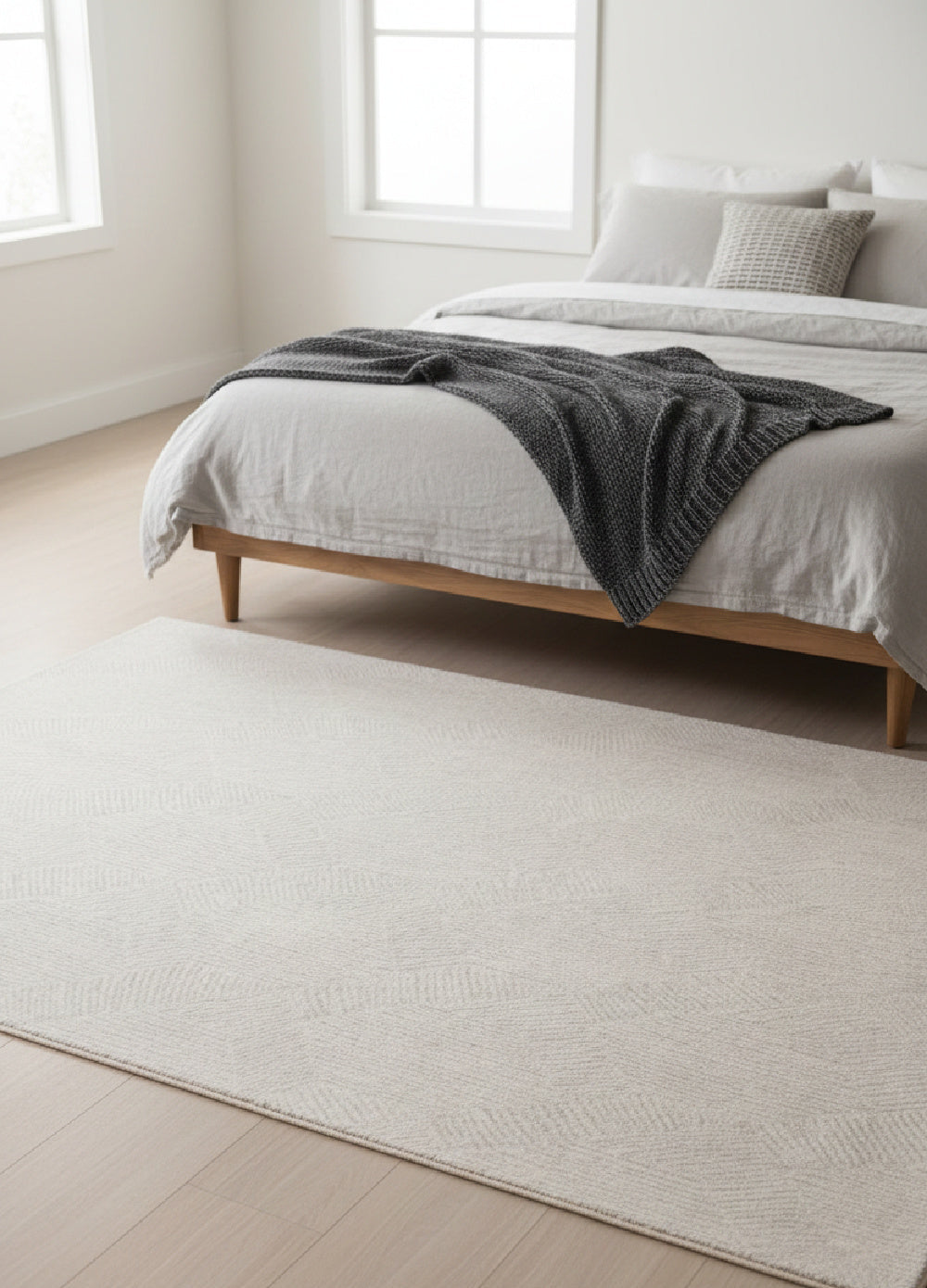   Modern European furniture - Gray Hand-tufted Area Rug - www.oroa.com | Oroa.com