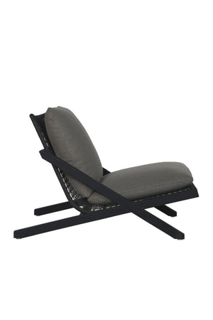   Modern European furniture - Teak Framed Indoor/Outdoor Lounge Chair - www.oroa.com | Oroa.com