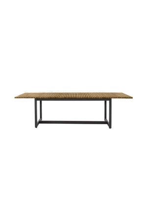   Modern European furniture - Teak Indoor/Outdoor Extendable Dining Table  - www.oroa.com | Oroa.com
